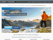 Tablet Screenshot of careerandcollege360.com
